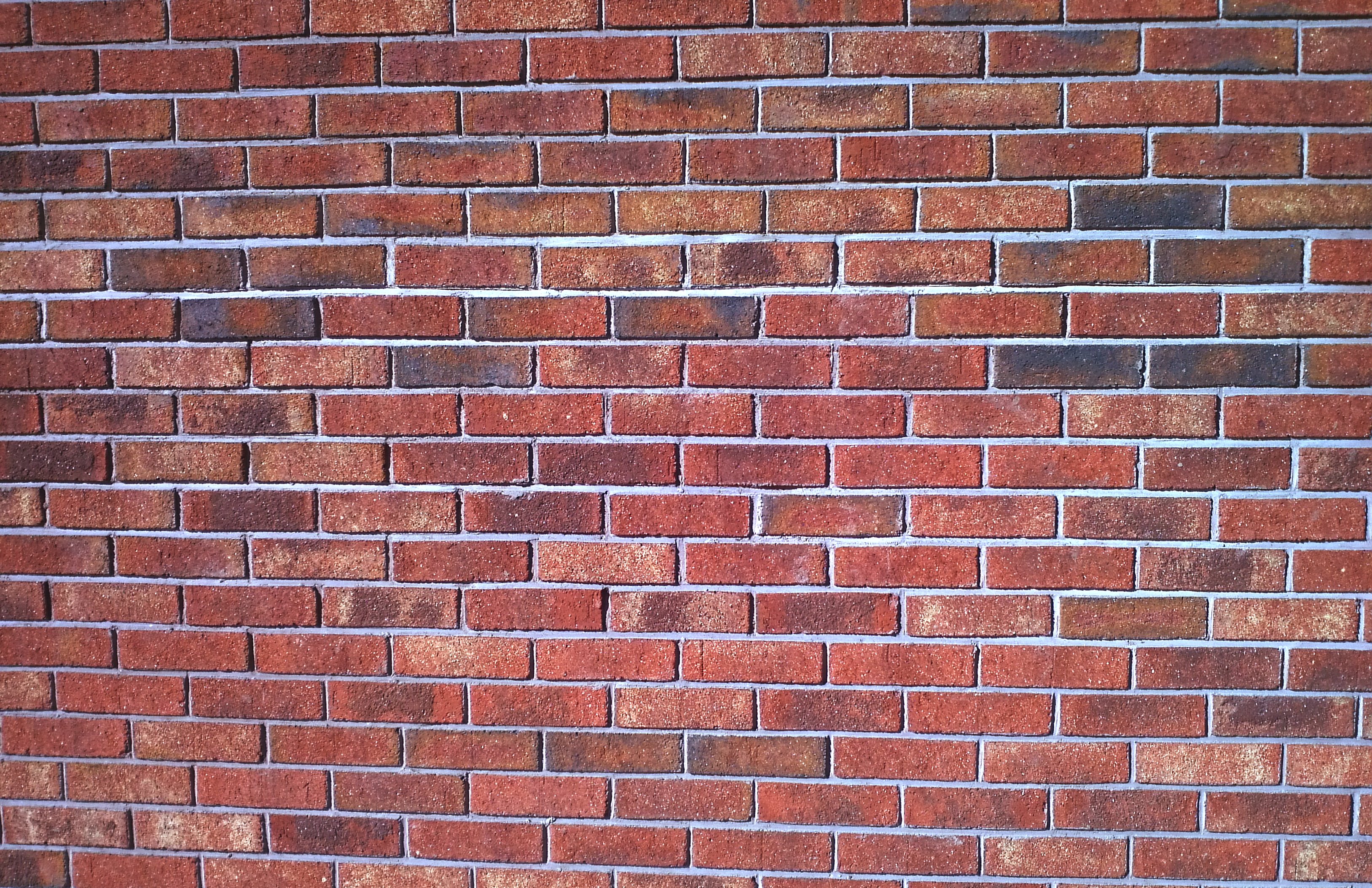 red brick wall